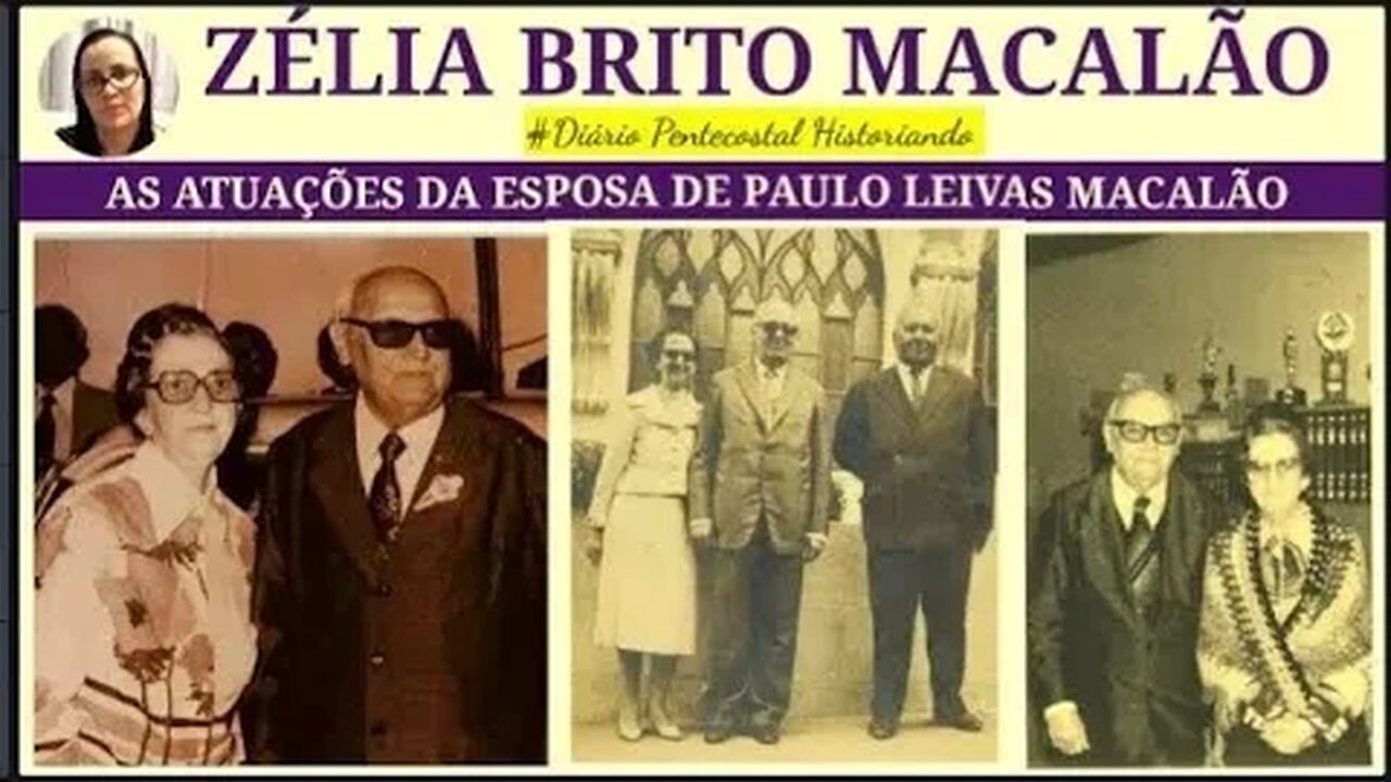 OS PAPÉIS DE ZÉLIA MACALÃO NA AD MADUREIRA