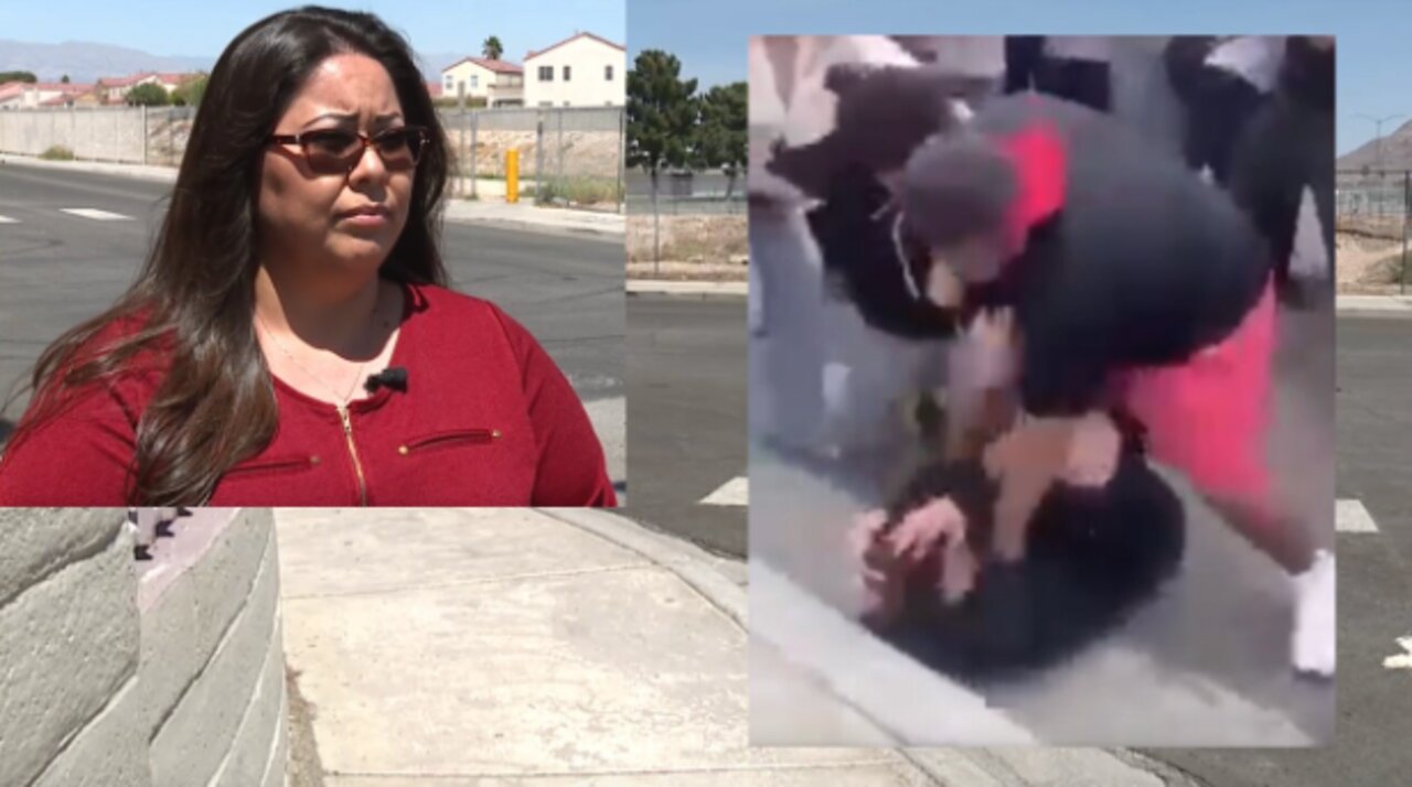 Mother reacts after video shows her son being attacked near Robinson Middle School