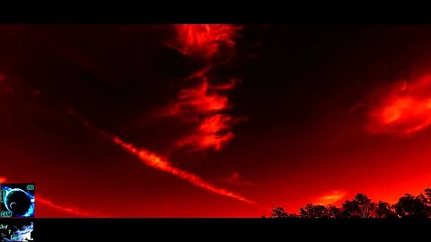 Skull Face Of Death In The Sky...20230306 ☀️🌑💀☄️