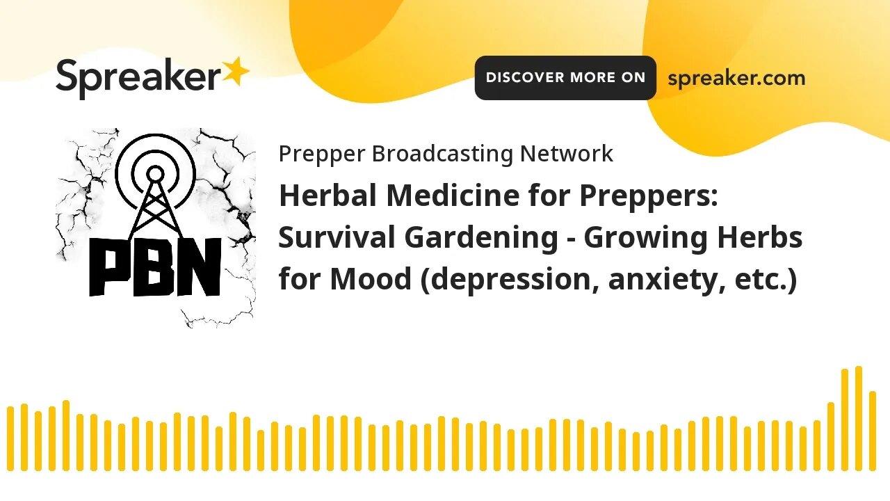 Herbal Medicine for Preppers: Survival Gardening - Growing Herbs for Mood (depression, anxiety, etc.