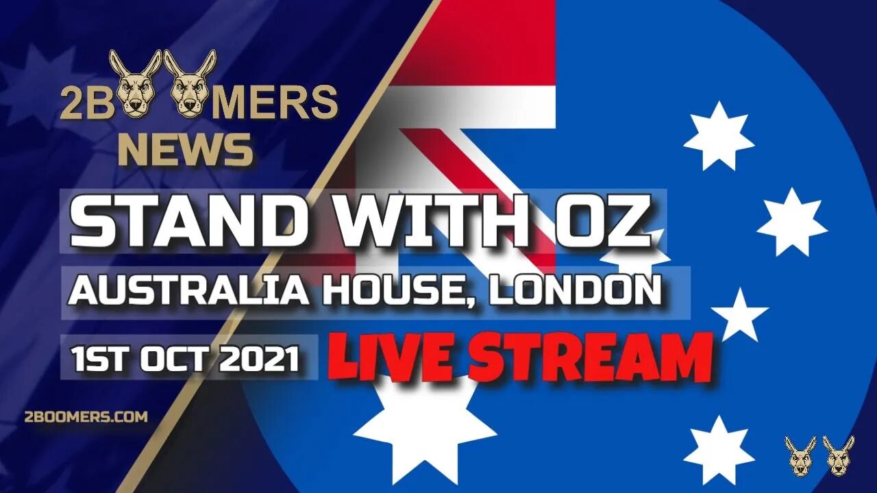 STAND WITH OZ AUSTRALIA HOUSE LONDON