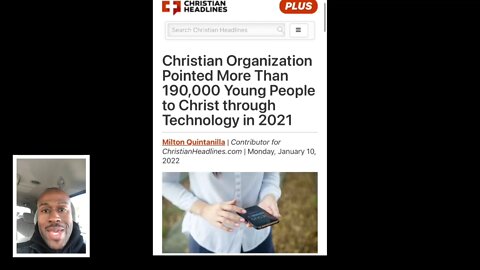 Millennials are coming to Christ through Technology!!!