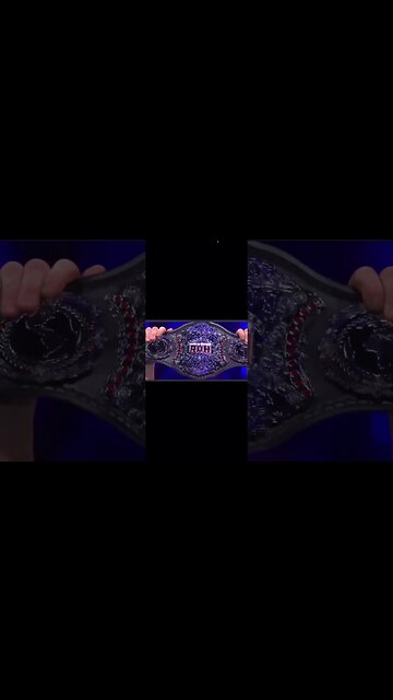 All Of The New Ring Of Honor (ROH) Belts Revealed At Super Card Of Honor Ranked! #shorts