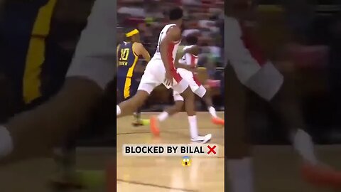 Bilal with the DENIAL ✖️❎❌ #hiphop #nbahighlights #mutombo #defense