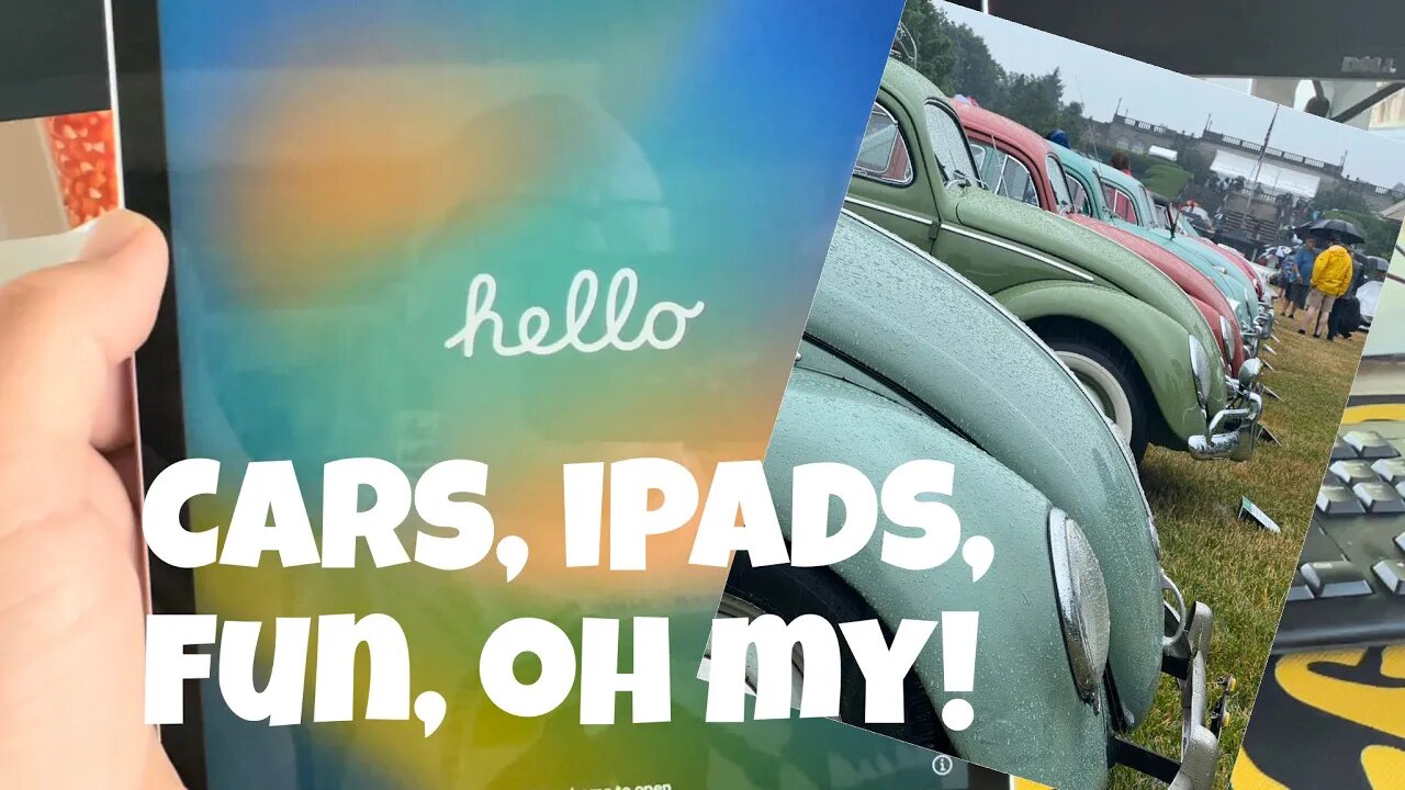 CINCINNATI DAD: Another June Weekend, A New iPad, and Some Vintage Cars!