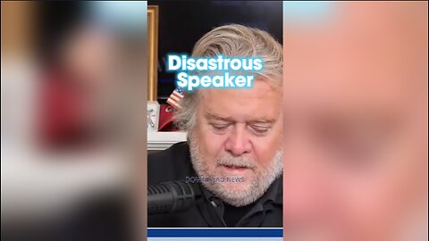 Steve Bannon: Speaker Johnson Has To Stop Being a Disaster - 3/7/24