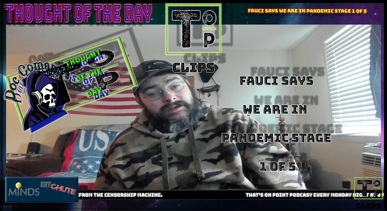 Fauci Says We Are In Pandemic Stage 1 of 5 (Explicit)