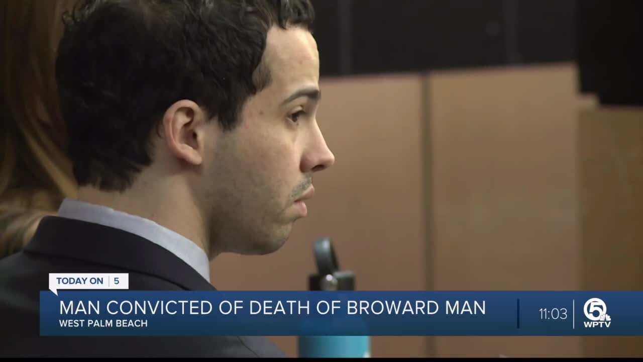 Man convicted in death of Broward County resident in 2021