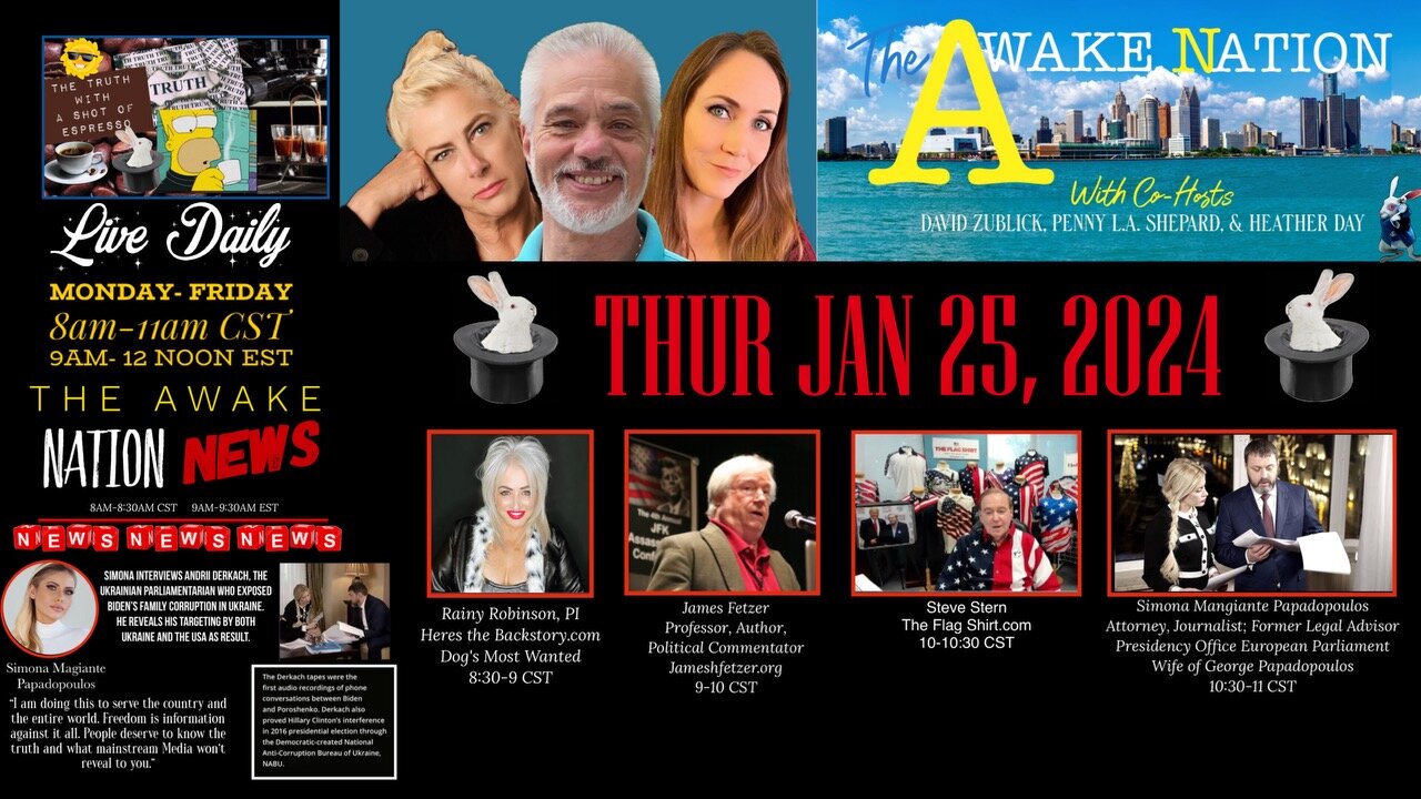 The Awake Nation 01.25.2024 Texas Will Not Back Down In Border Crisis!