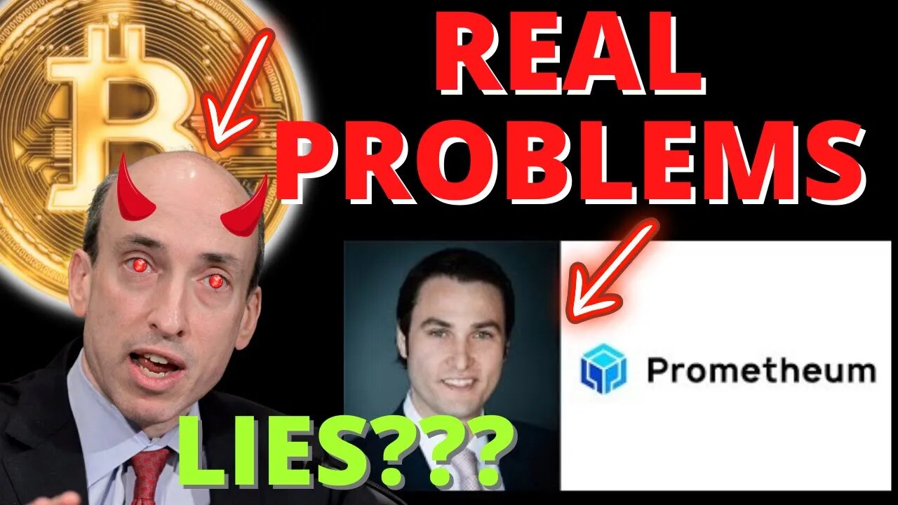 Gensler Is NOT The Law & Prometheum Is NOT a BUSINESS And CAN'T Solve Cryptos problems (IMO)