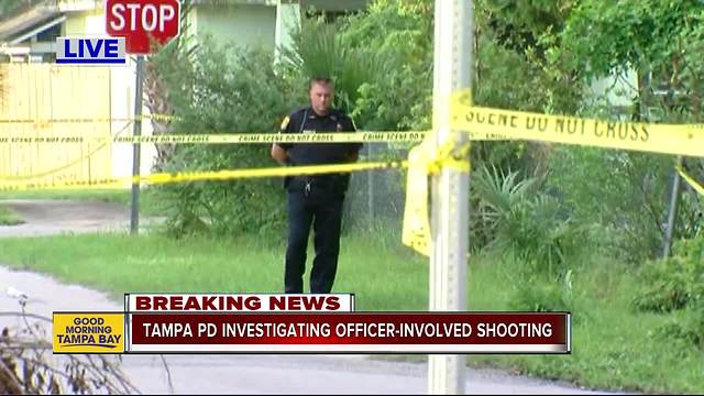 Tampa police investigate police involved shooting