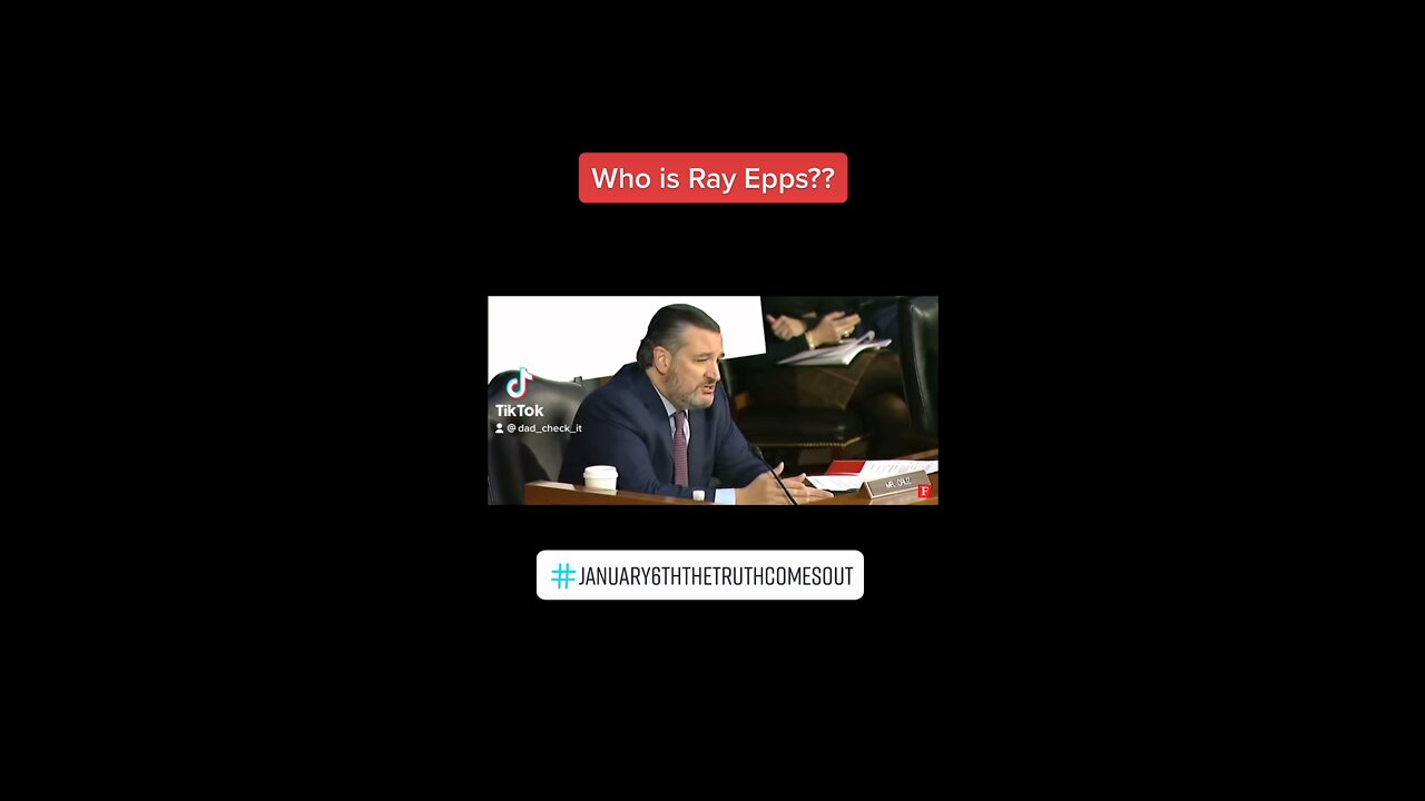 Who is Ray Epps? January 6th riot criminal or federal agent?