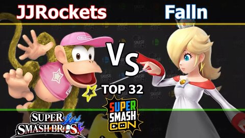 JJRockets (Diddy) vs. STDX|Falln (Rosalina) - Wii U Singles Top 32 - SSC2017