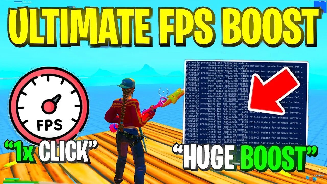 Fortnite Fps BOOST + 0 DELAY Tutorial