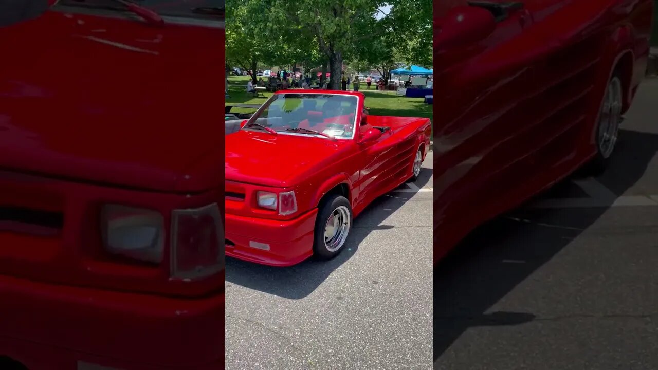 A sample of some cars and trucks at the 2023 Car-B-Que