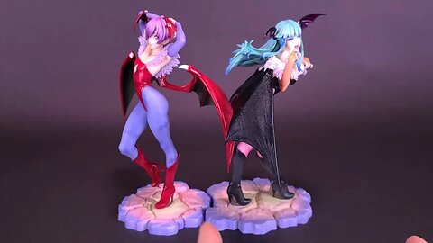 Kotobukiya Darkstalkers Lilith Bishoujo Statue @TheReviewSpot