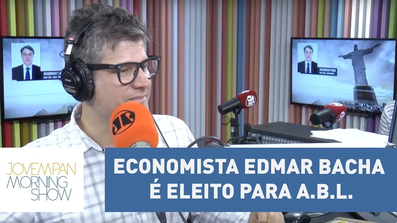 Economista Edmar Bacha é eleito para Academia Brasileira de Letras | Morning Show