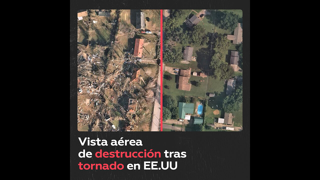 Imágenes de las consecuencias de un tornado mortal en Tennessee