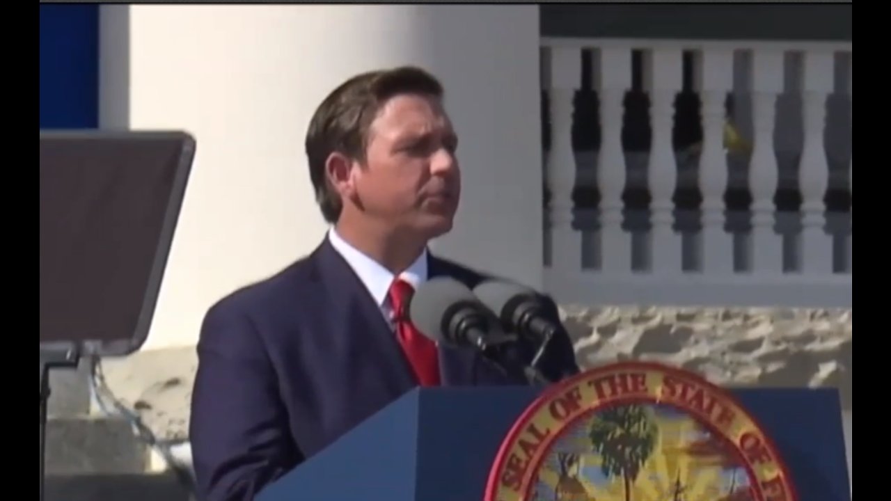 Ron DeSantis sworn in as Florida's 46th Governor, lays out plan for state's future