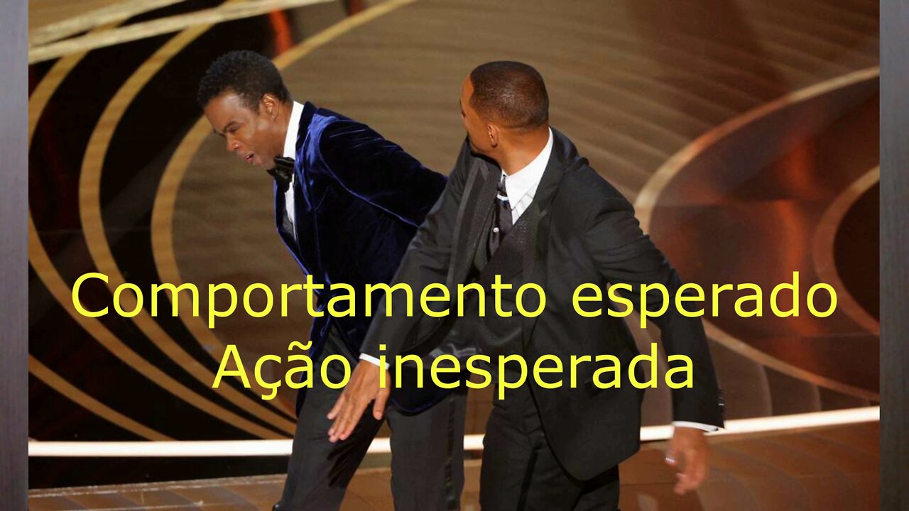 Caso Will Smith X Cris Rock - Comportamento Esperado X Ação inesperada