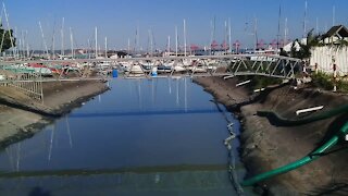 SOUTH AFRICA- Durban - Sewage leak at Durban harbour (Videos) (nvD)