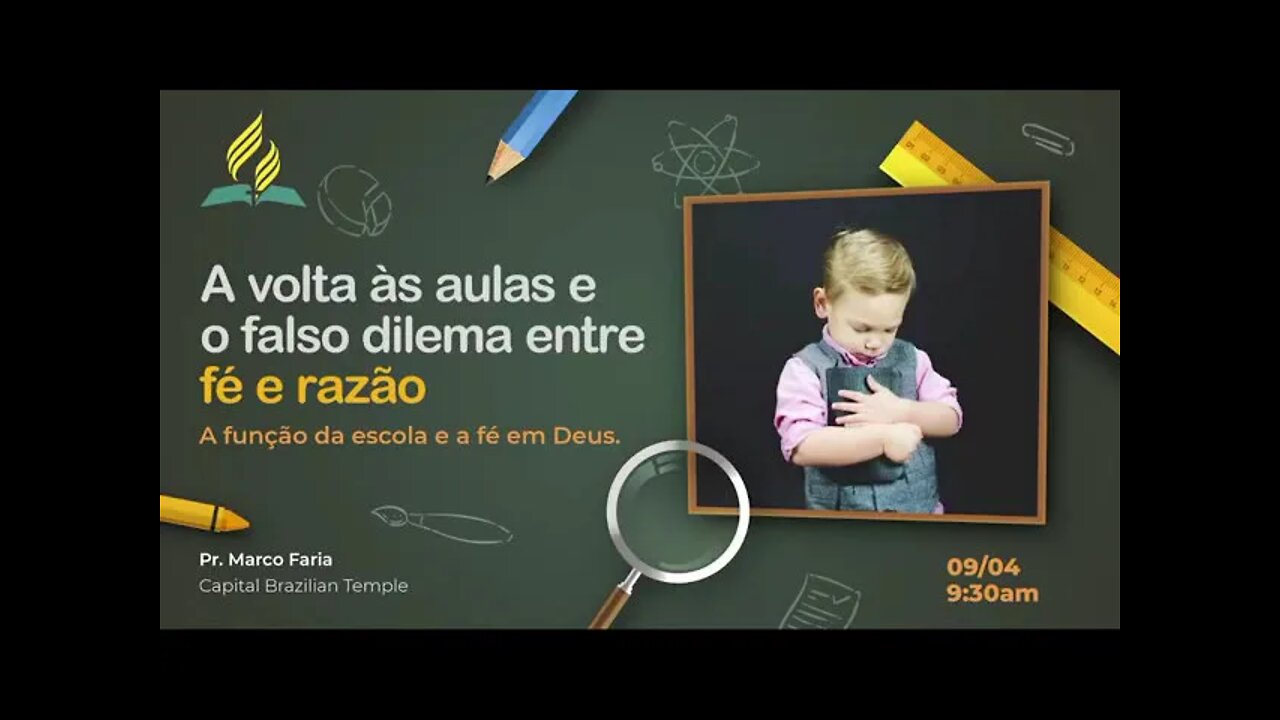 O Falso Dilema Entre Fé e Razão - Pr. Marco Faria