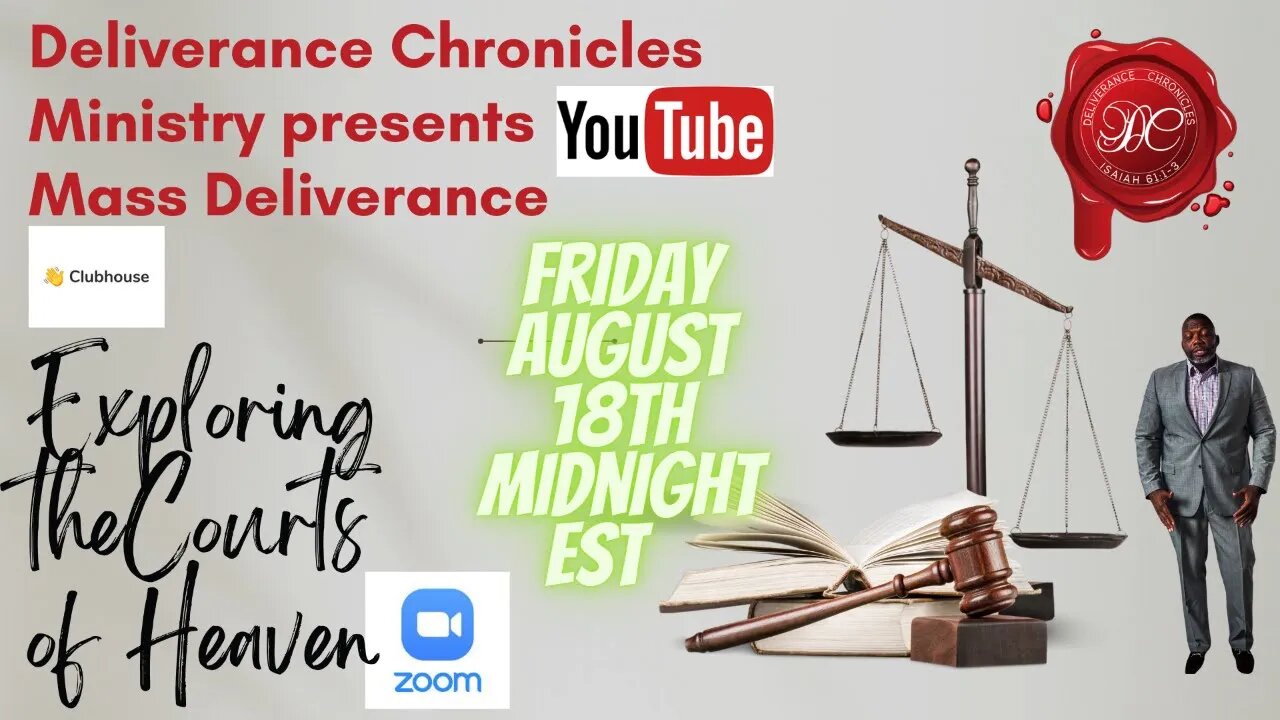 Deliverance Chronicles Presents our Monthly Mass Deliverance