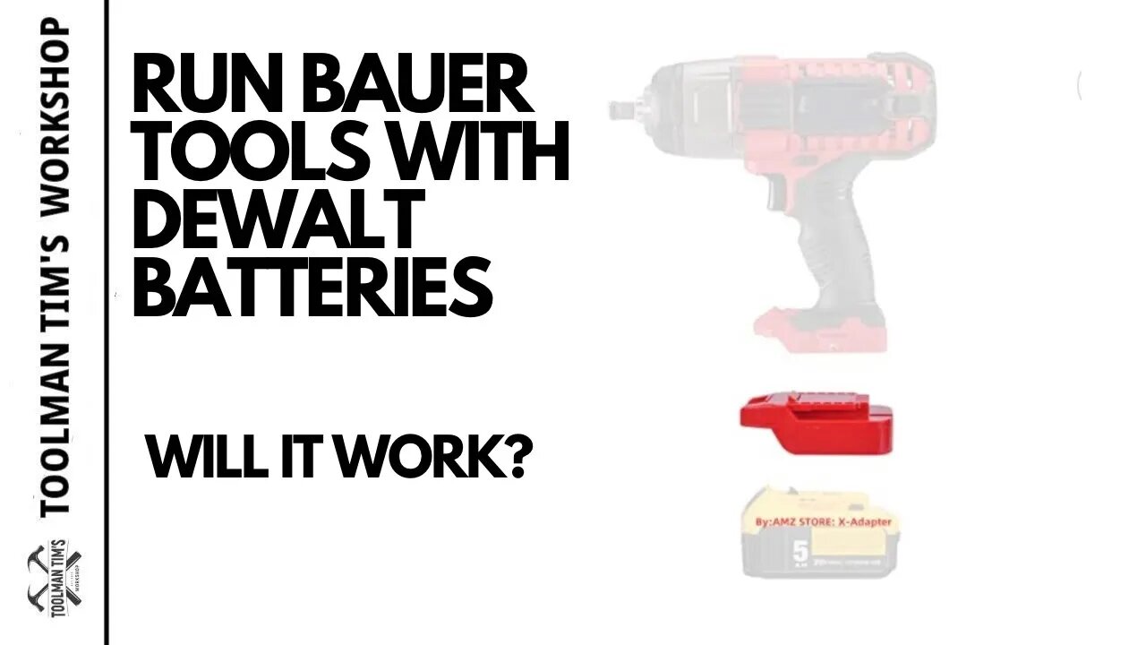 DEWALT BATTERIES ON HARBOR FREIGHT TOOLS - Will They Work?