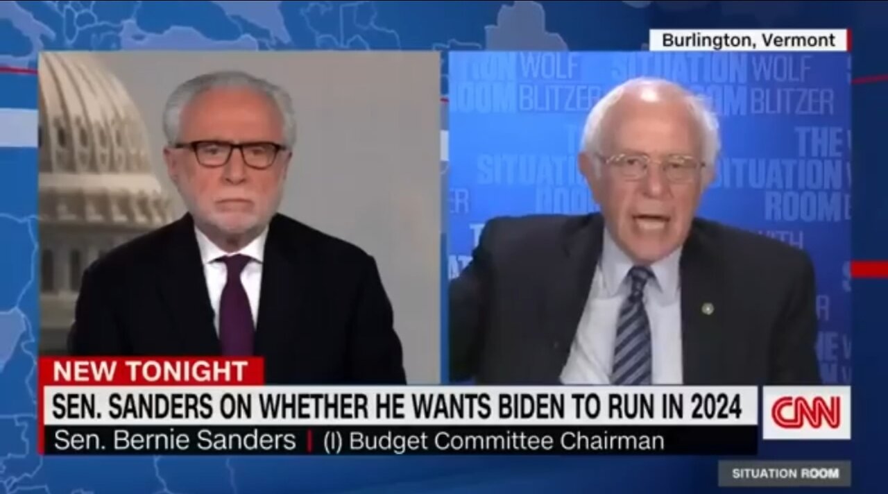 Bernie Sanders Refuses To Say If Biden Should Run In 2024