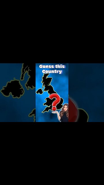 🫖 Map Challenge Iceland United Kingdom UK Ireland Europe | World geography #shorts