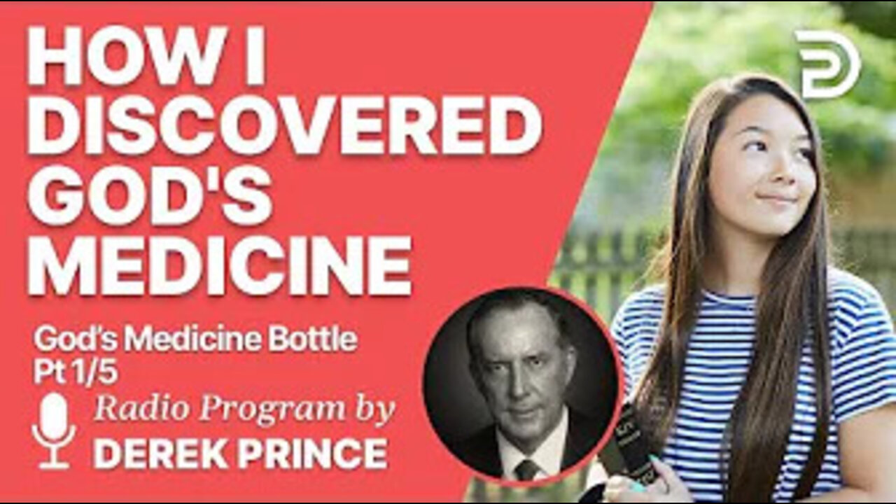 God's Medicine Bottle 1 of 5 - How I Discovered the Medicine