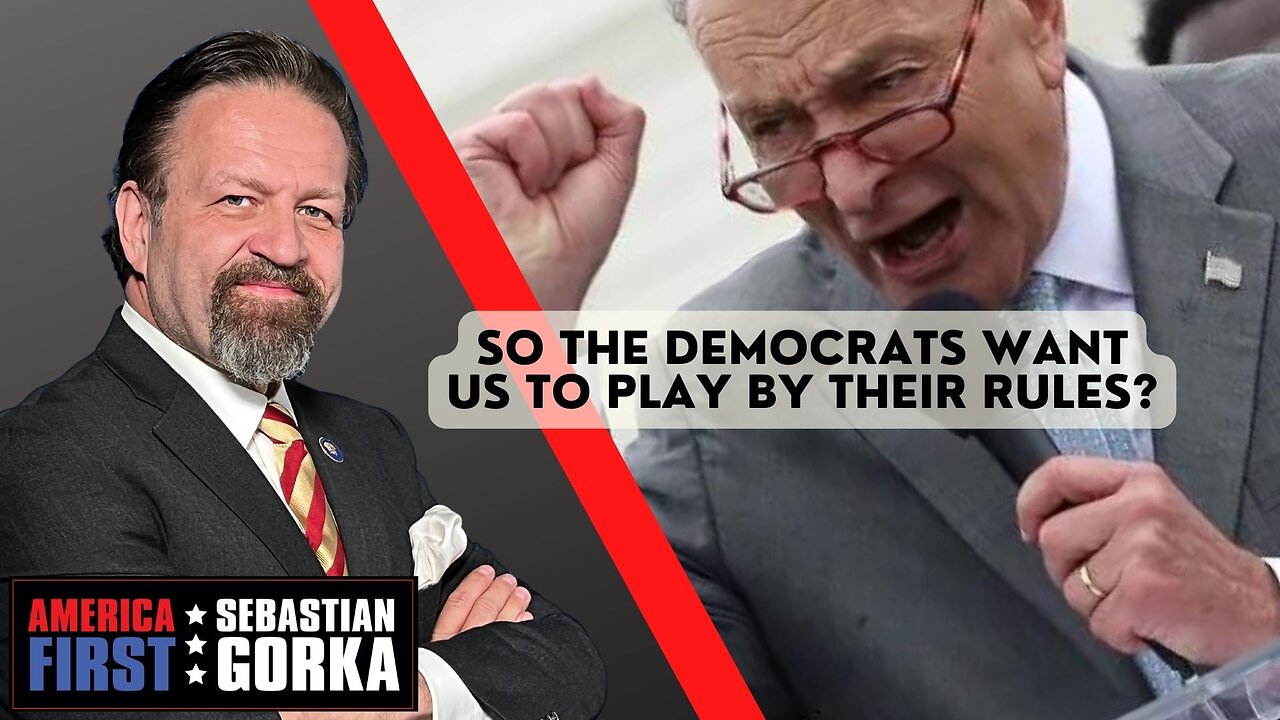 So the Democrats want us to play by their rules? Kurt Schlichter with Sebastian Gorka