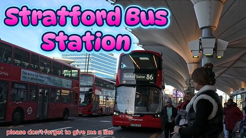 Experience The Full Route Of Bus 86 From Stratford Bus Station To Romford Station In Stunning 4k!