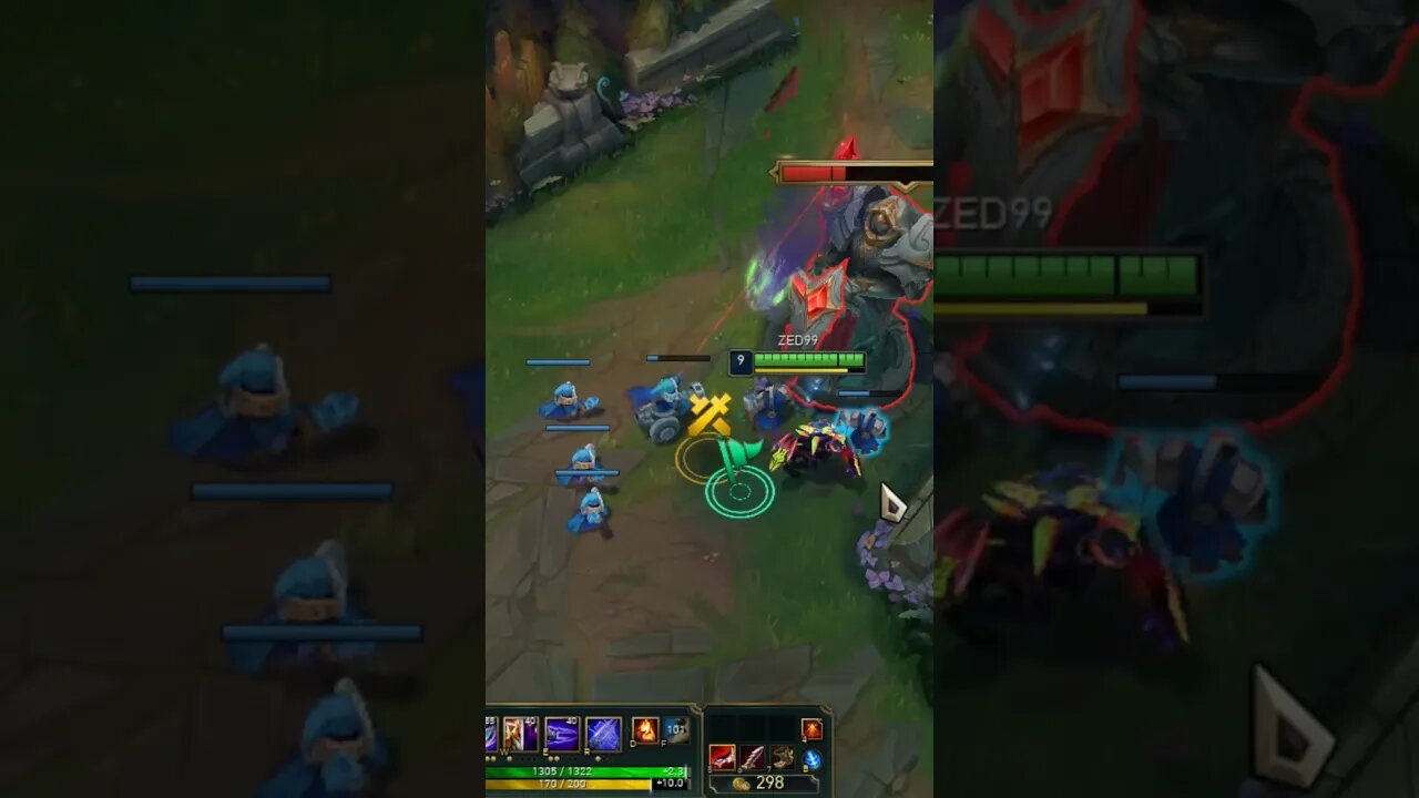 ZED FAST COMBO #shorts