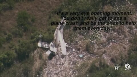 Bystanders help rescue victims in plane crash at North Palm Beach County Airport