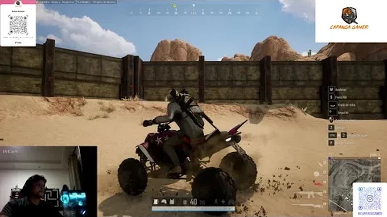 PUBG UMA DAS MINHAS PRIMEIRAS VEZES JOGANDO SÓ APANHANDO.