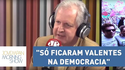 Nunes: "Só ficaram valentes na democracia" | Morning Show