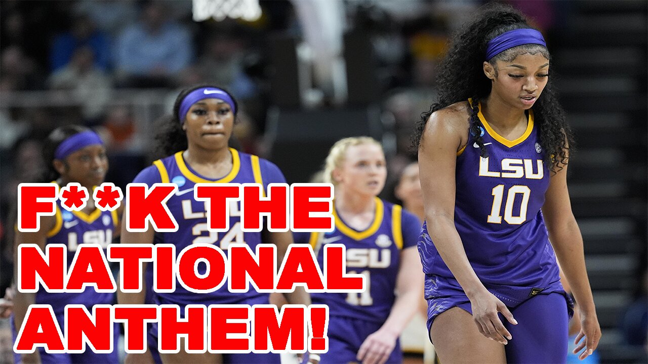 LSU gives a BIG "F YOU" to the National Anthem before game vs Iowa! Kim Mulkey makes INSANE excuse!