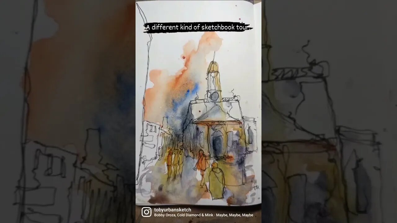 Urban Sketching Sketchbook Tour!