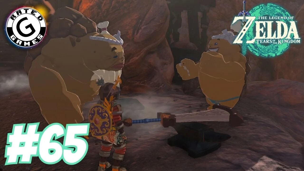 Tears of the Kingdom No Commentary - Part 65 - Goron City Quests