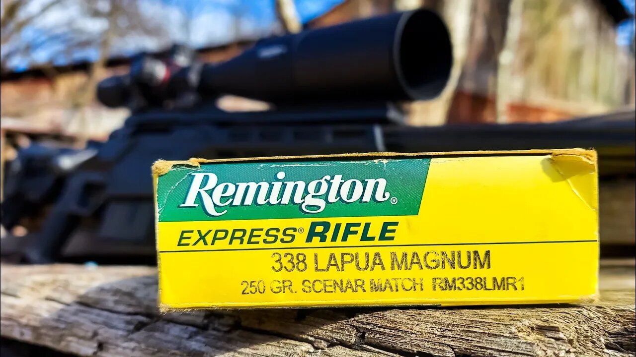 338 Lapua Magnum - Remington Express Rifle