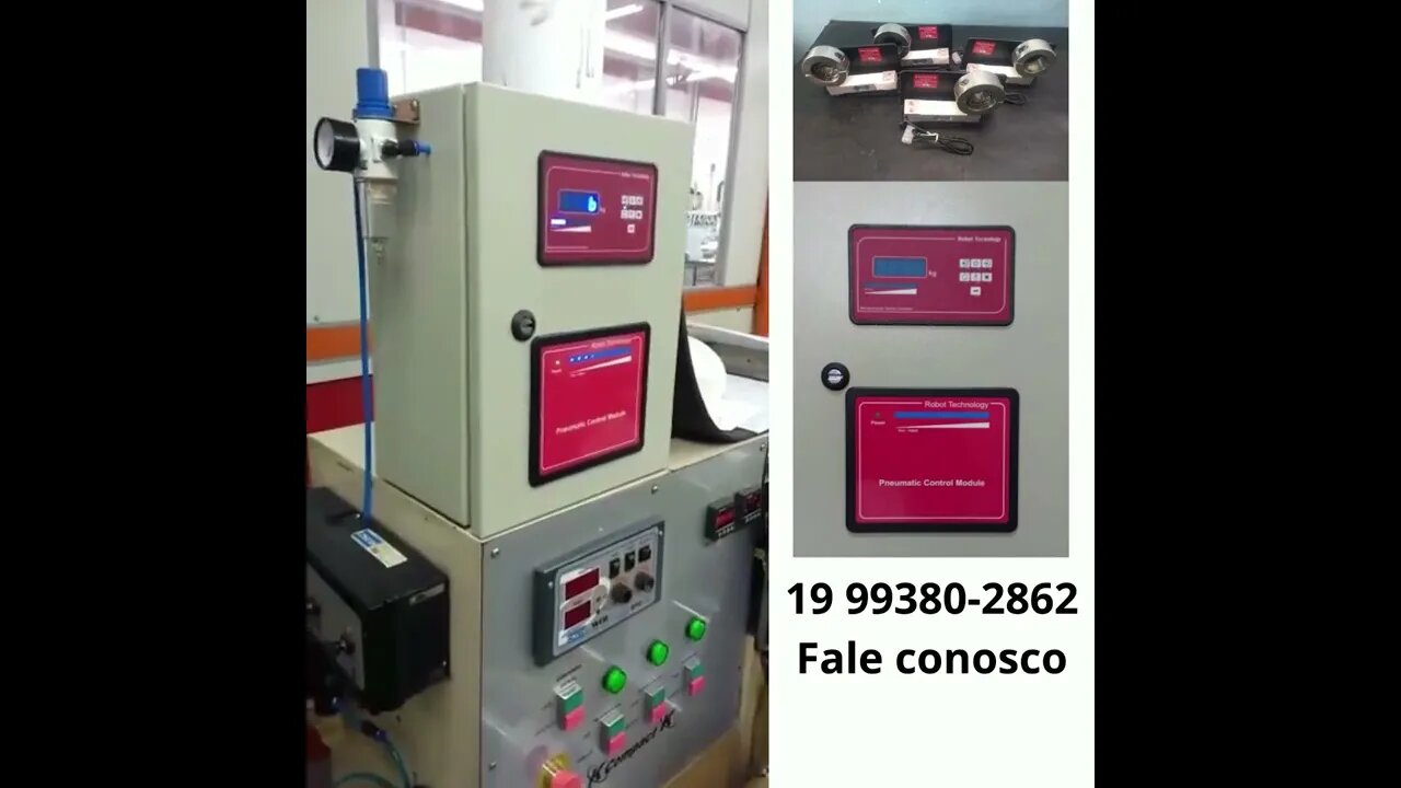 CONTROLADOR DE TENSÃO ROBOT TECHNOLOGY INSTALADO EM IMPRESSORA MODULAR