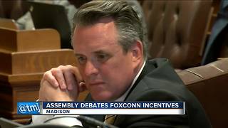 Wisconsin lawmakers debate Foxconn bill