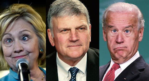 Franklin Graham Joins CNN, Hillary & Biden to Fight “Hesitancy”