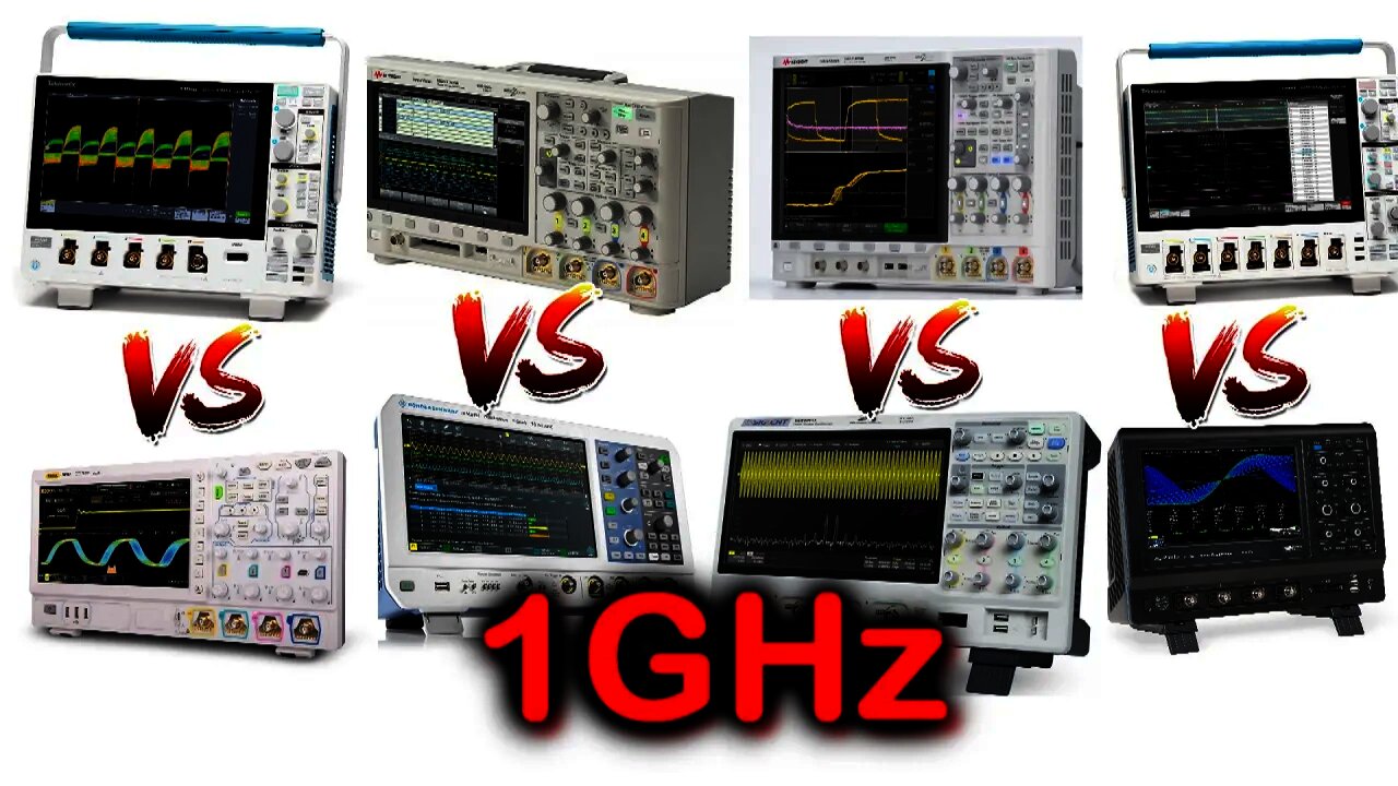 EEVblog #1218 - 1GHz Oscilloscope Spec Shootout