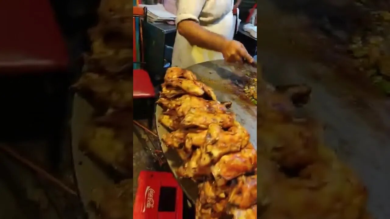 Tawa chicken piece in Lahore 🤤 #ytshorts #shorts #Food #Streetfood #UpFoodReview