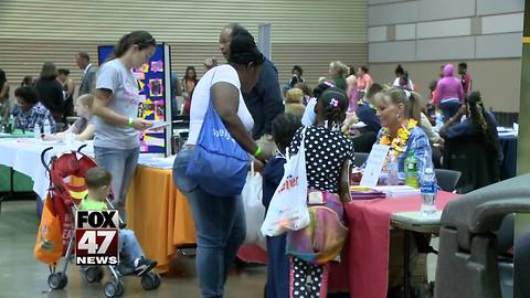 Connect 4 Kids event at Lansing Center today