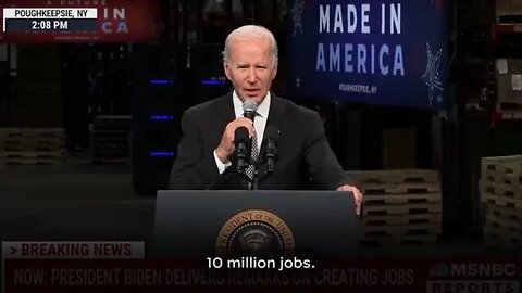 Outrageous Claim by Joe Biden...