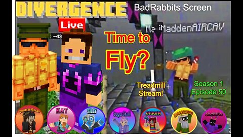 S1, EP50, Time to FLY??!! #MiM on the #DivergenceSMP!