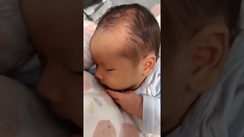 Quando pego o meu bebê no colo